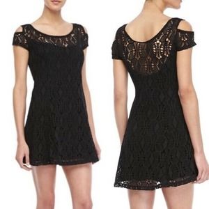 Free People Kiss the Sun Lace Crochet Dress XS/S
